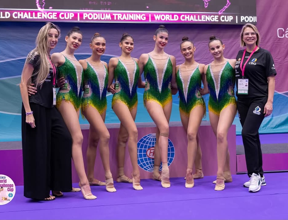 Equipe de ginástica rítmica brasileira